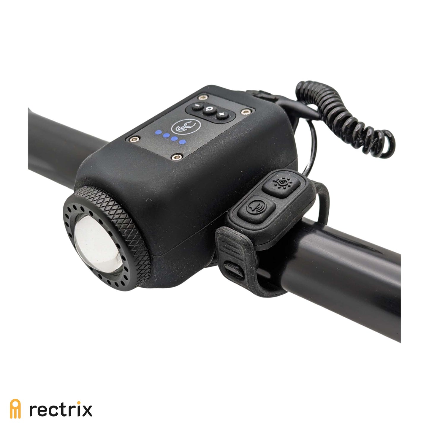 Variable Volume Bike Horn/Bell and Light Combo
