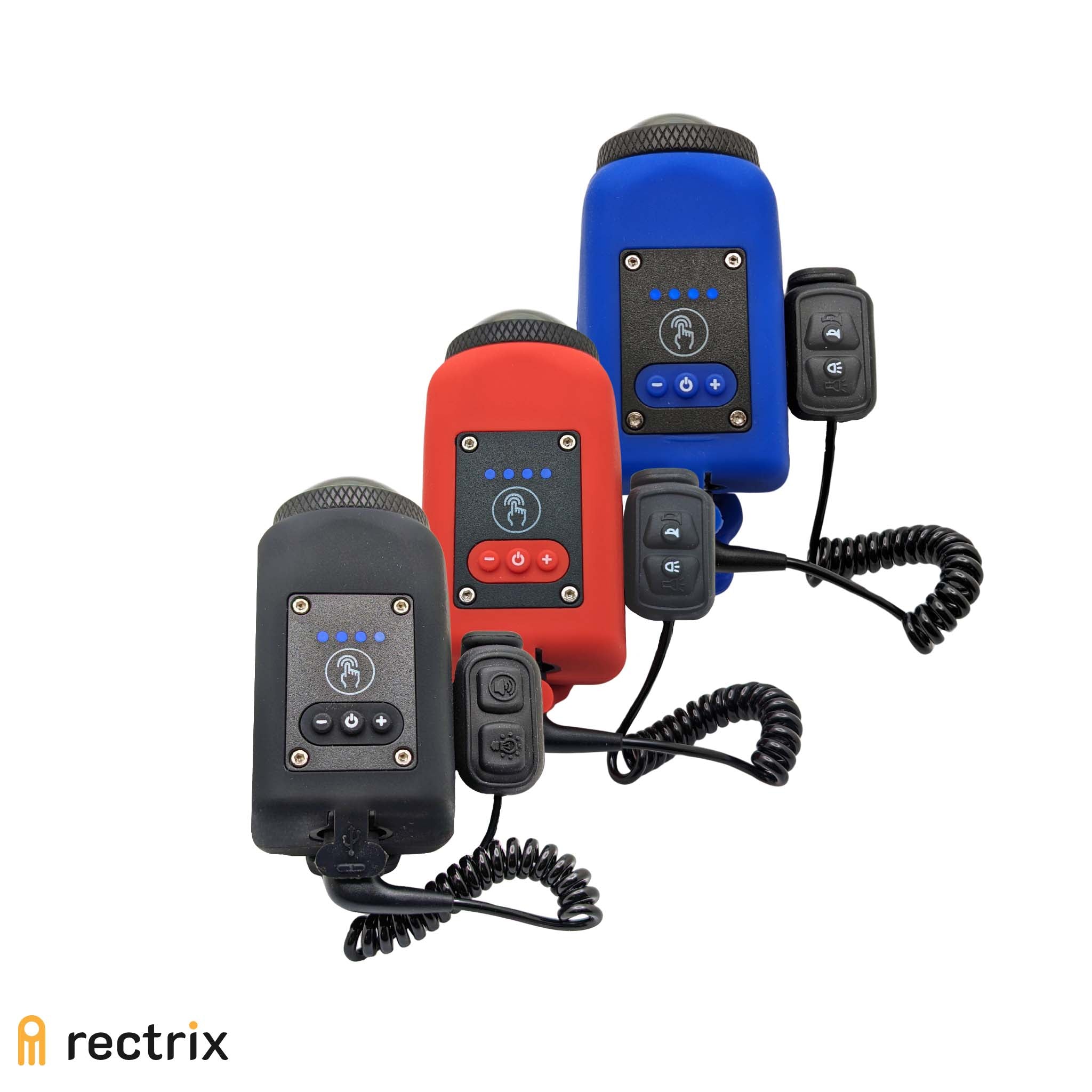 Variable Volume Bike Horn/Bell and Light Combo – Rectrix